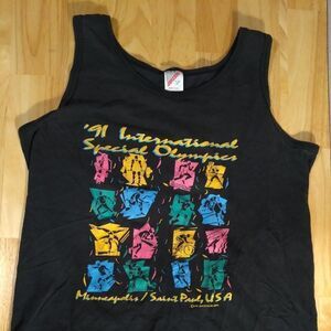 Vintage International Special Olympics 1991 Minneapolis Tank Top